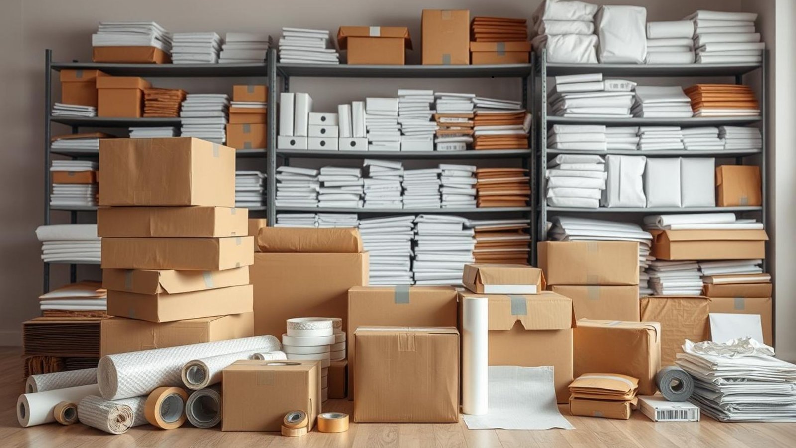 Cost effective shipping supplies