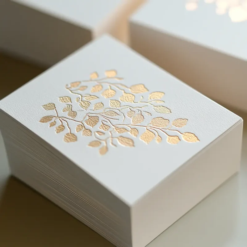 Foil stamping finishes