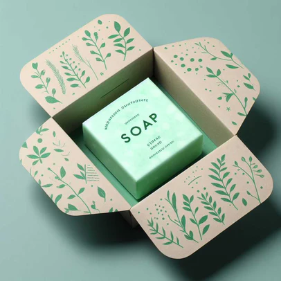 Natural soap packaging ideas